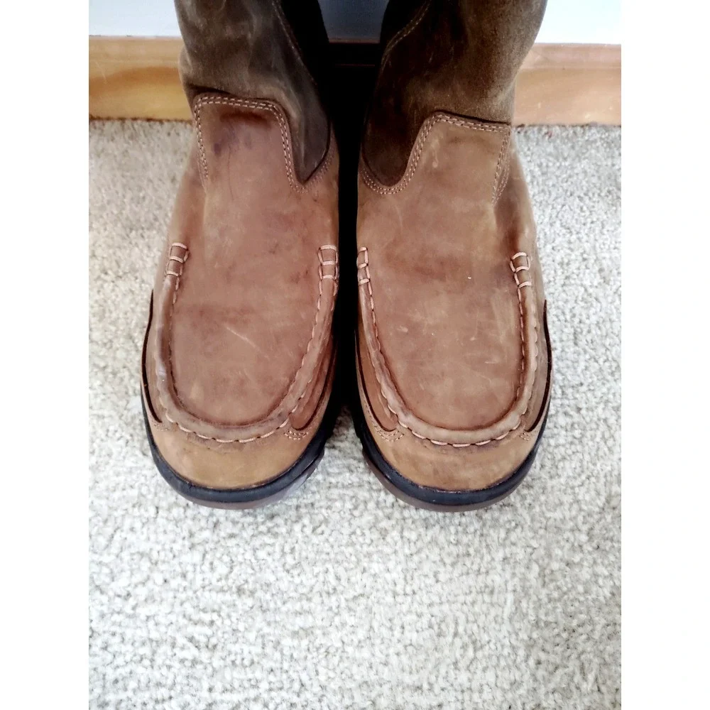 Georgia Boot Athens SuperLyte Alloy Toe Waterproof Wellington Pull-On Men 13 (W)